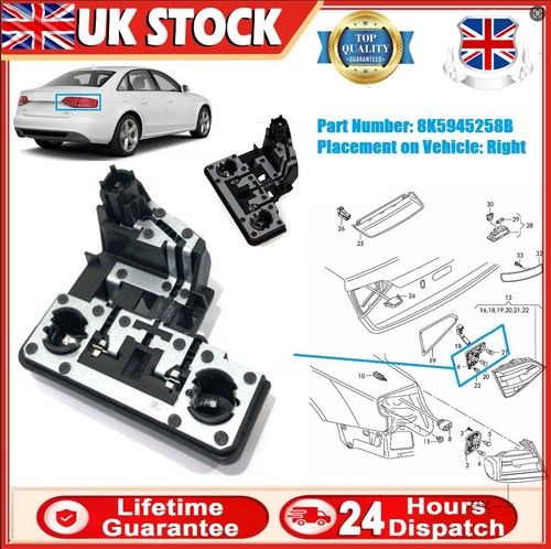 Right rear inner light bulb - rear,