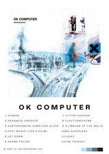 OK Computer Radiohead Poster