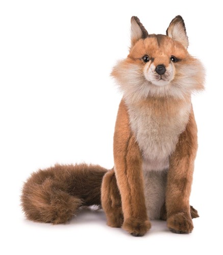 Hansa red fox plush - fox,