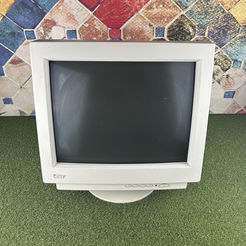 Tiny brand 17in crt monitor - tiny,