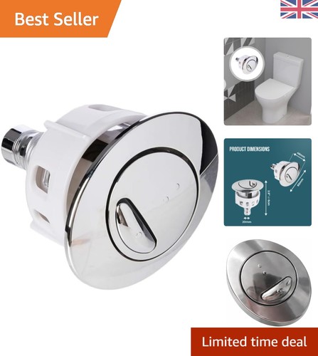 Toilet flush button - toilet,