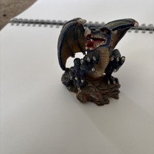 Unbranded Dragon Statue 10cm Tall Blue