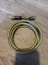 QED Qunex  75 Ohm Silver Reference Broadcast Receiver Cable. TV Aerial  1.5 m