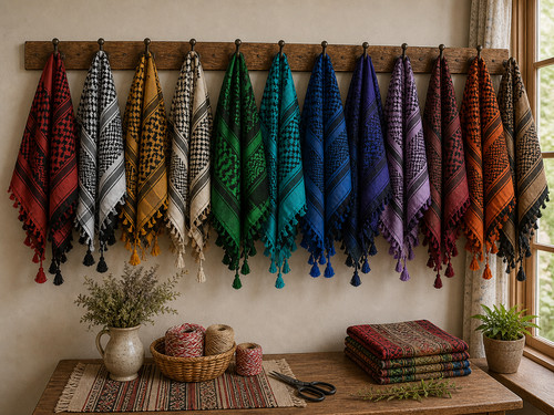 12pcs colorful palestinian - 12pcs,