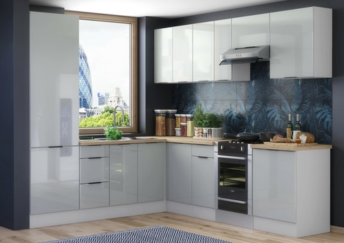 Fitted corner kitchen unit - corner, 11