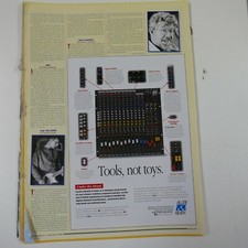 21x30cm magazine cutting 1994 ALLEN & HEATH GL2 