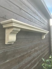 150cm Long Pinewood Mantel