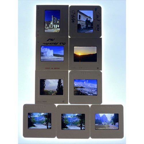 Vtg 35mm slides lot - vtg, 9