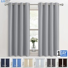 2pcs blackout curtains - blackout, eyelet