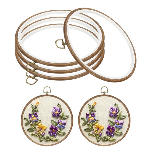 8inch embroidery hoops 4pcs - embroidery,