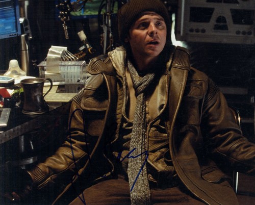 Simon pegg signed film still - signed,