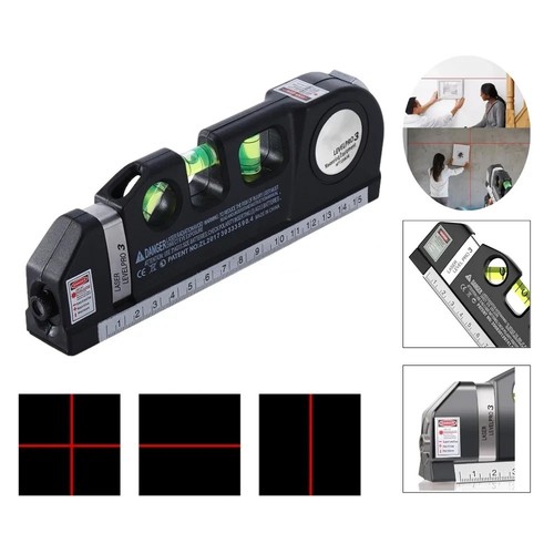 Spirit level with laser - spirit,