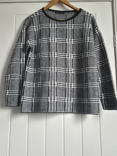 Grey mix checked - grey, jumper