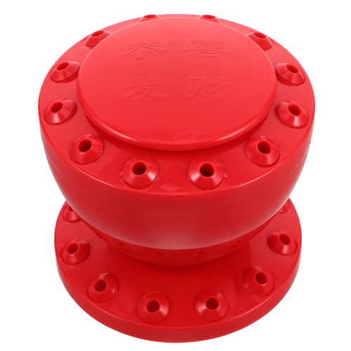 Reusable red lollipop display - lollipop,