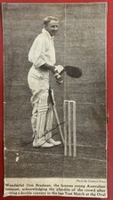 1940s Don Bradman Australia