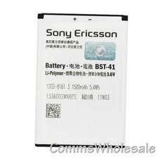 Genuine Sony Ericsson BST-41 Battery For Xperia X10 X10i R800 Play X1 X2 X5  NEW