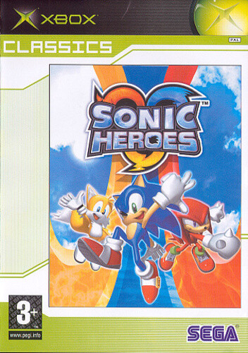 Sonic heroes pegi - sonic, (xbox)