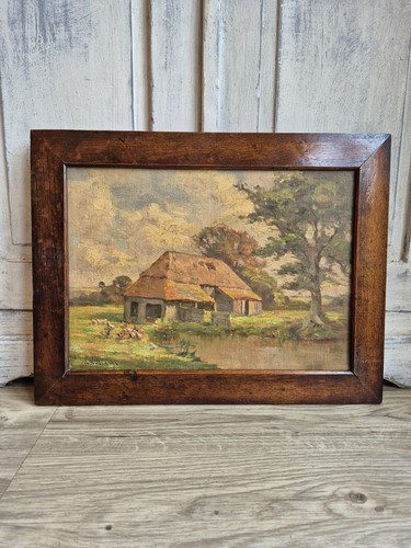 Antique landscape painting - antique,