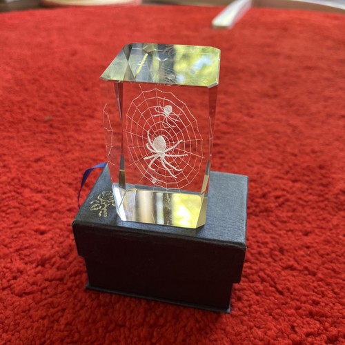 Laser etched spider and - spider,