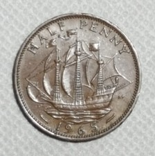 1965 Queen Elizabeth ll Half