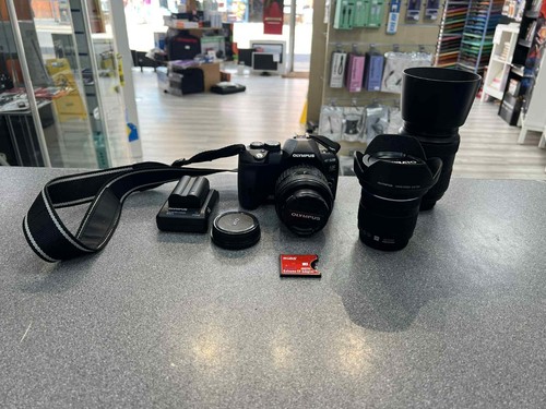 Olympus 520 dslr 5 - w/, 17.5
