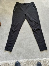 Regatta Womens Pentre Stretch Water Repellent Outdoor Walking Trousers Black 16L