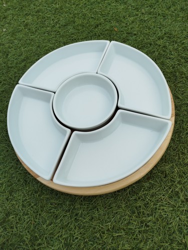 Wooden lazy susan with - lazy,