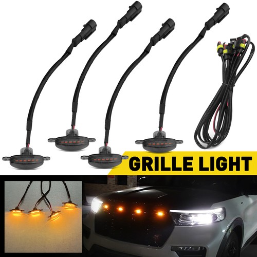 Amber front grille led - 4x,
