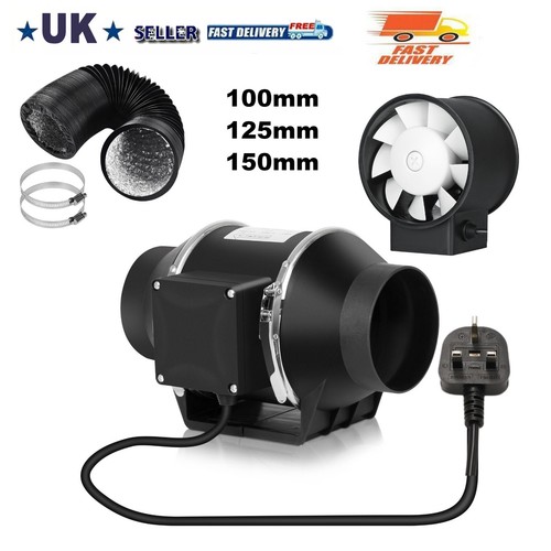 Smoke inline extractor - inline,