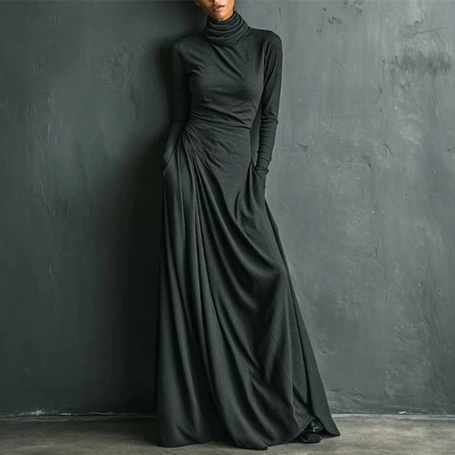 Women turtleneck long sleeve - women's,