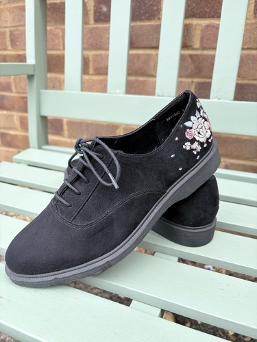 New look black faux suede - look,