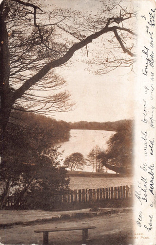 Postcard leeds roundhay - -,