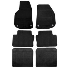 Fits Vauxhall Zafira B Mk2 2006 to 2011 Carpet Car Mats Black 6pc Floor Set 