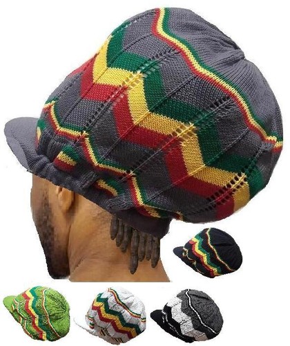 Dreadlocks rasta hat - l/xl,