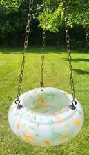 Vintage Art Deco Glass Ceiling