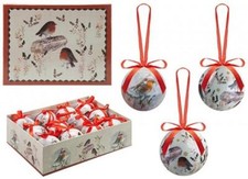 Christmas Robin Bauble