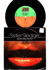 ❤️ SISTER SLEDGE - WE ARE FAMILY ( 93 REMIXES ) ❤️ Vinyl 7" Single ... EXCELLENT