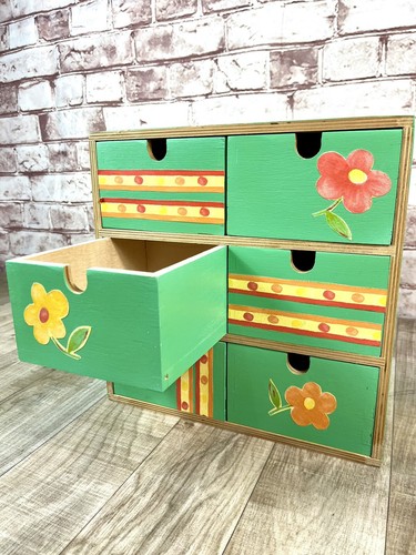 Cute wooden six drawer - cute,