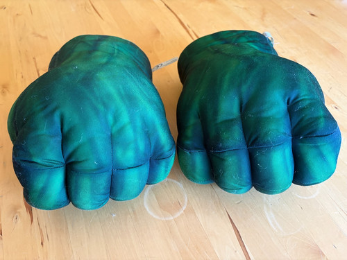 Incredible hulk smash - incredible, hands