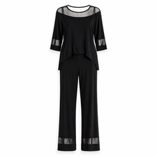 Joseph Ribkoff Black Jersey