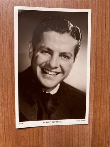 Vintage film star postcard - vintage,
