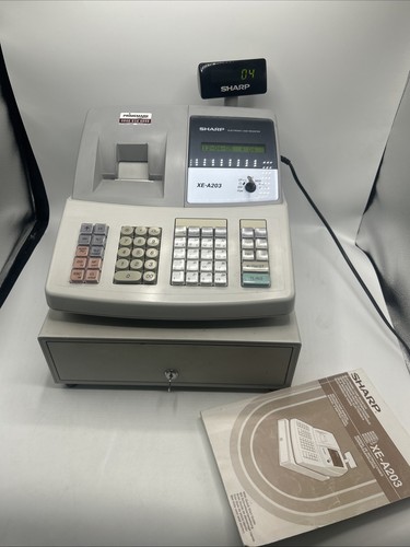 Cash register sharp - register, xe-a203