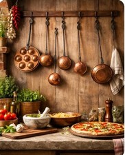 Copper Kitchen Utensils Set (7