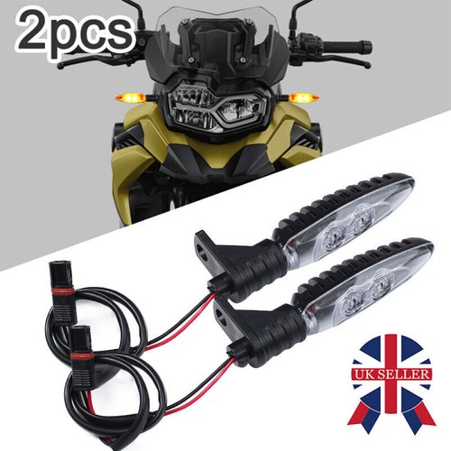 Clear led front turn - 2x,