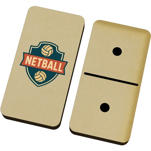 Netball emblem domino set - emblem',