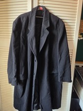 Mens Luigi Lazzari Black Wool