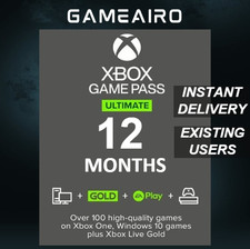 12 Months Xbox Game Pass