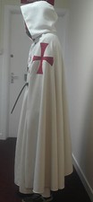 Mens fancy dress costume,knights templar,,cloak
