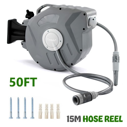15m garden patio hose - 15m, reel
