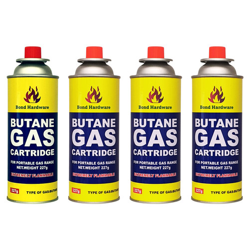 Butane gas bottles - butane, 227gram